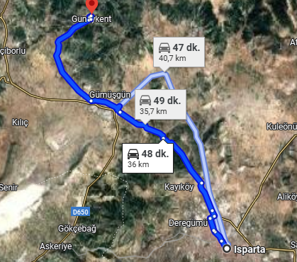 ISPARTA GÖNEN GÜNEYKENT MAH. 1.366M²  BAHÇE  SATILIKTIR - ISPARTA GÖNEN fotoğraf 3